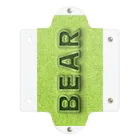 BEARGUNDYのやど Clear Multipurpose Case