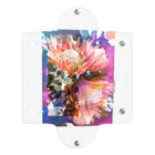 hugging love ＋《ハギング ラブ プラス》の+ Fete des fleurs 01《king Protea》 Clear Multipurpose Case