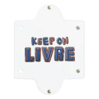 Keep On LIVREのKeepOnLIVRE（青赤LOGO） Clear Multipurpose Case