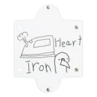 #らんたの飛蝗屋商会のIron heart Clear Multipurpose Case