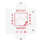 astrollage zakka official storeのDELAY EFFECT RED Clear Multipurpose Case