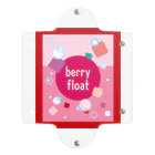 hr. grassのberry float クリアマルチケース