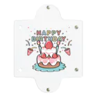 イラスト MONYAAT のCT61HAPPY BRITHDAY  Clear Multipurpose Case