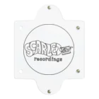 SCARLET recordings FactoryのSCARLET Logo #1 クリアマルチケース