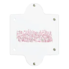 rilybiiのTulip field pink Clear Multipurpose Case