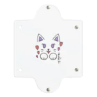 😸にゃんこのおへや😺の呼んでないのに来るメスにゃんこ(紫version)  Clear Multipurpose Case