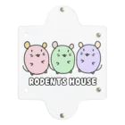 🍎デグーと服と雑貨屋さん🍏の29色🌈RODENTS HOUSE🐹🐭げっしLOVE Clear Multipurpose Case