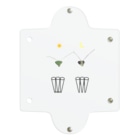 L_arctoaのカマキリの昼と夜の複眼（絵文字、背景透過ver） Clear Multipurpose Case