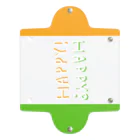 MEWのHAPPY-ORANGE and GREEN Clear Multipurpose Case