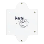 ワン太フルのTシャツ屋さんのライオン君 Maybe 黒 Clear Multipurpose Case