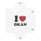 キッズモード某のI love okan クリアマルチケース