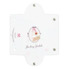 ERIMO–WORKSのSweets Lingerie clear multi case "Strawberry short cake"  Clear Multipurpose Case