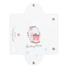 ERIMO–WORKSのSweets Lingerie clear multi case "Strawberry Mousse"  Clear Multipurpose Case