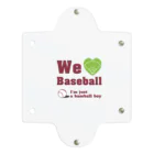 キッズモード某のWe love Baseball(レッド) 투명 동전 지갑