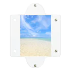 mizuphoto galleryのPraying blue Clear Multipurpose Case