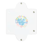 Love＆PeaceのLove＆Peaceキッズ用ロゴ Clear Multipurpose Case