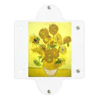 ART のゴッホ/ひまわり　Vincent van Gogh / Sunflowers Clear Multipurpose Case