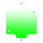 CHIKUSHOの緑のグラデーションのクリアマルチケース クリアマルチケース