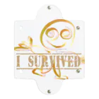 PALA's SHOP　cool、シュール、古風、和風、のI SURVIVED ＆子供のお絵描き Clear Multipurpose Case