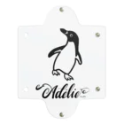 みみはんこ/消しゴムはんこのAdélie Penguin (+logo A) クリアマルチケース