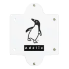 みみはんこ/消しゴムはんこのAdélie Penguin (+logo B) クリアマルチケース