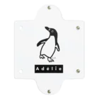 みみはんこ/消しゴムはんこのAdélie Penguin (+logo B) Clear Multipurpose Case