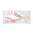 Coromoa Illustrationのトラねこくんの夏 Clear Multipurpose Case