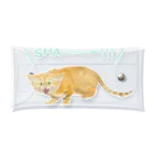 kitaooji shop SUZURI店のシャーするスナネコ Clear Multipurpose Case