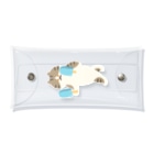 SUIMINグッズのお店のソーダアイスを意気揚々と運ぶねこ Clear Multipurpose Case