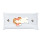SUIMINグッズのお店のいちごアイスをあざとく運ぶねこ Clear Multipurpose Case