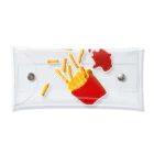 daddy-s_junkfoodsのfrench fries Clear Multipurpose Case