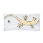 LalaHangeulのJapanese gecko(ニホンヤモリ)　英語デザイン クリアマルチケース