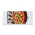 miraikunのピザ Clear Multipurpose Case