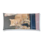 ANAROGUの出窓で飼い主帰るを待つ猫たち Clear Multipurpose Case