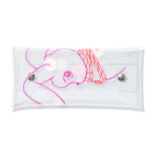 縄猫のお店の縄兎ちゃん/rope bunny （能登半島地震応援アイテム） Clear Multipurpose Case