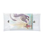 Miyayan☆　癒やし絵カフェのラビ＆ドラゴン Clear Multipurpose Case