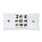 hanaKのKANJI japan Clear Multipurpose Case