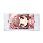 mikukiのかわいい女の子 Clear Multipurpose Case