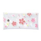 つきしょっぷのお花見 Clear Multipurpose Case