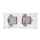 channel 41度のTシャツサイズの測り方2 Clear Multipurpose Case