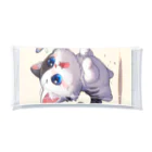 yos-1292583のねこニコばん Clear Multipurpose Case