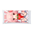 うさぎウサギのいちご大好き、うさみみチャコちゃん Clear Multipurpose Case