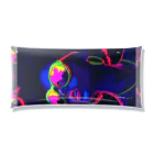 ★Kira★Spice Up Your Life★の【ネオンアフロガール】 Clear Multipurpose Case
