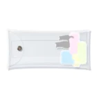 気ままに創作　よろず堂の春色ねこ Clear Multipurpose Case