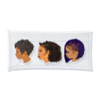 MBPの90s hairstyle-women- Clear Multipurpose Case