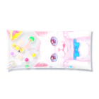 kima-maniのCat meet candy Clear Multipurpose Case