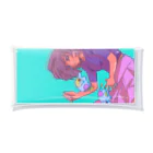 中村ハスキー【PLANET LIFE!】の可もなく不可もない絵 Clear Multipurpose Case