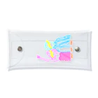 サチコスタイルのHey！ボーイ& Hey！ガール Clear Multipurpose Case