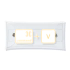 めんのcommand+V Clear Multipurpose Case