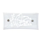 kanako-mikanのHave fun on a Rainy day(white) Clear Multipurpose Case